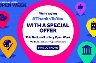 Thumbnail for the post titled: We’re taking part in National Lottery Open Week 2023