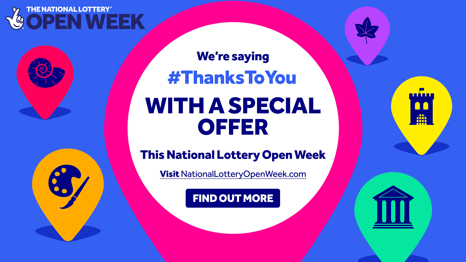 Thumbnail for We’re taking part in National Lottery Open Week 2023